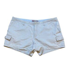 Y2K Aeropostale Beige Cargo Shorts‎ 11/12 100% Cotton Casual Summer Wear
